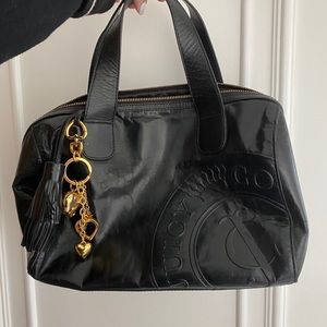 Juicy Couture Leather Black Bag